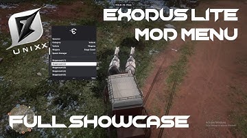 Exodus Lite RDR2 Mod Menu **FULL SHOWCASE**