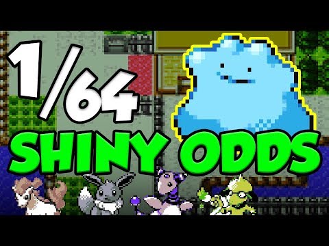 1/64 SHINY POKEMON ODDS IN GOLD AND SILVER VERSION! Shiny Pokemon Guide