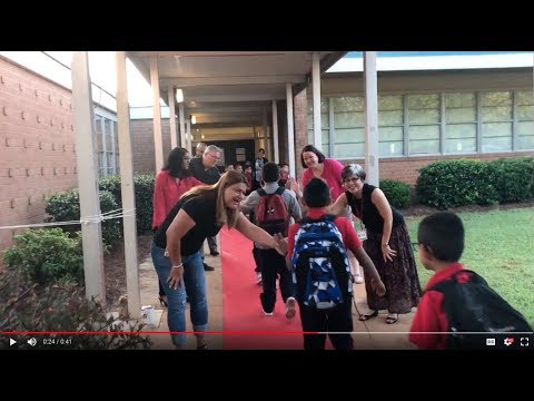 First day of school at Starmount Academy of Excellence!