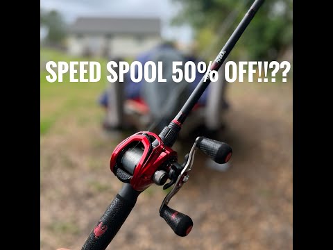 Lew's Xfinity Speed Spool Baitcast Fishing Rod and Reel Combo