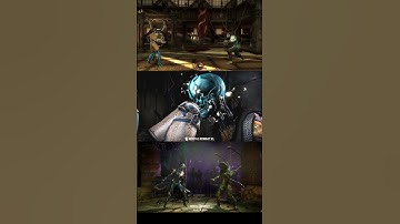 MK9 vs MKX vs MK11 vs MK1 - Kitana X-Rays & Fatal Blows Comparison (Reupload with MK9) #shorts
