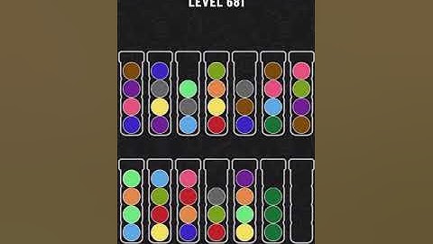 【Ball Sort Puzzle】Level.681