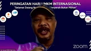 Launching Bangkit Jadi UMKM Unggul dan PGR - Hari UMKM Internasional 2020 - MSME Day screenshot 3