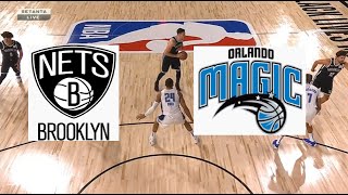 Brooklyn Nets vs Orlando Magic Full Match Highlights  July 31 NBA 2020