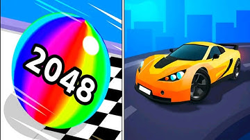 Ball Run 2048 Vs Race Master 3d - All Level Gameplay Android iOS New Apk Update