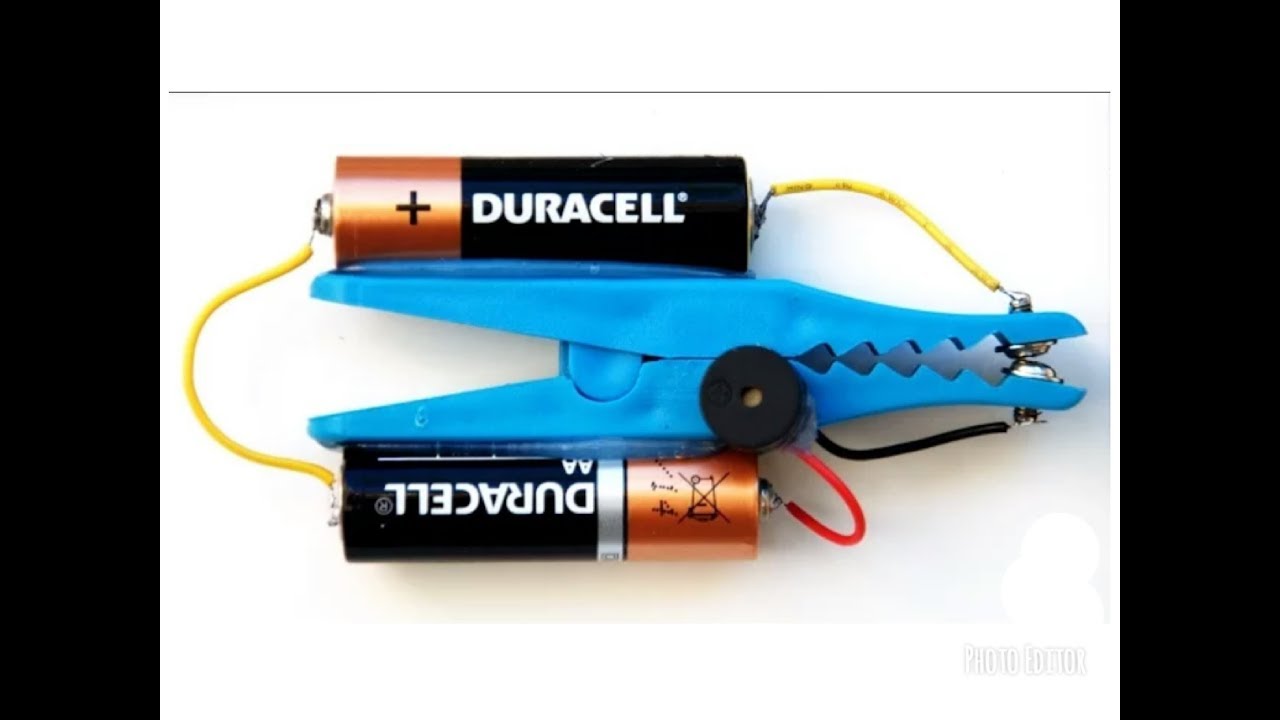 How to make a simple door alarm - YouTube
