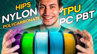 Comment Imprimer Ces Filaments Complexes Nylon, Hips, Pc.. ?