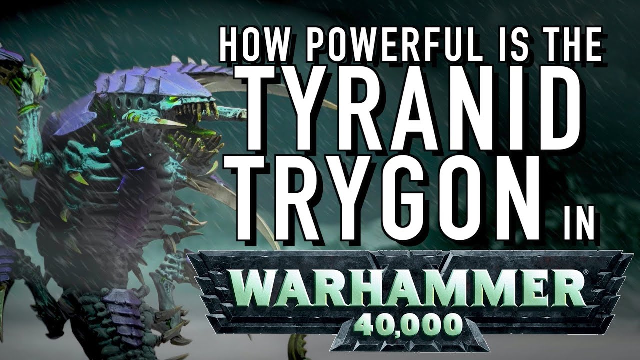 40 Facts and Lore on the Trygon in Warhammer 40K - YouTube