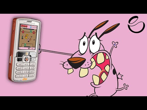 Courage The Cowardly Dog's Forgotten Java Mobile Game | Video Game History Mobile Minis