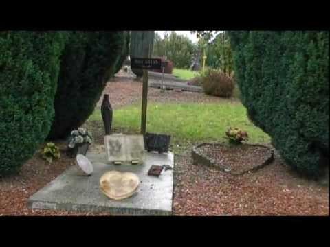 Tombe De Marc Aryan Au Cimetière D'Ohain
