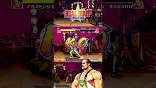 Real Bout Fatal Fury - Franco Bash vs Terry Bogard [1995/Arcade] 4K 60FPS #shorts