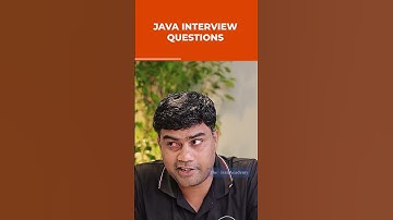 JAVA INTERVIEW QUESTIONS  | #thekiranacademy #short