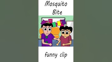 mosquito bite @RGBucketList #notyourtype #short #hardtoonz @NOTYOURTYPE #angry prash #kirtichow #fun