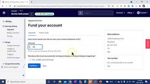 How to Upgrade your Twilio Account