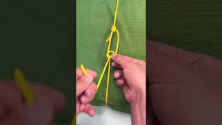 Knot rope tip diy at home #knot #shorts