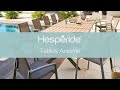 Dcouvrez nos tables de jardin extensibles axiome  mobilier de jardin hespride