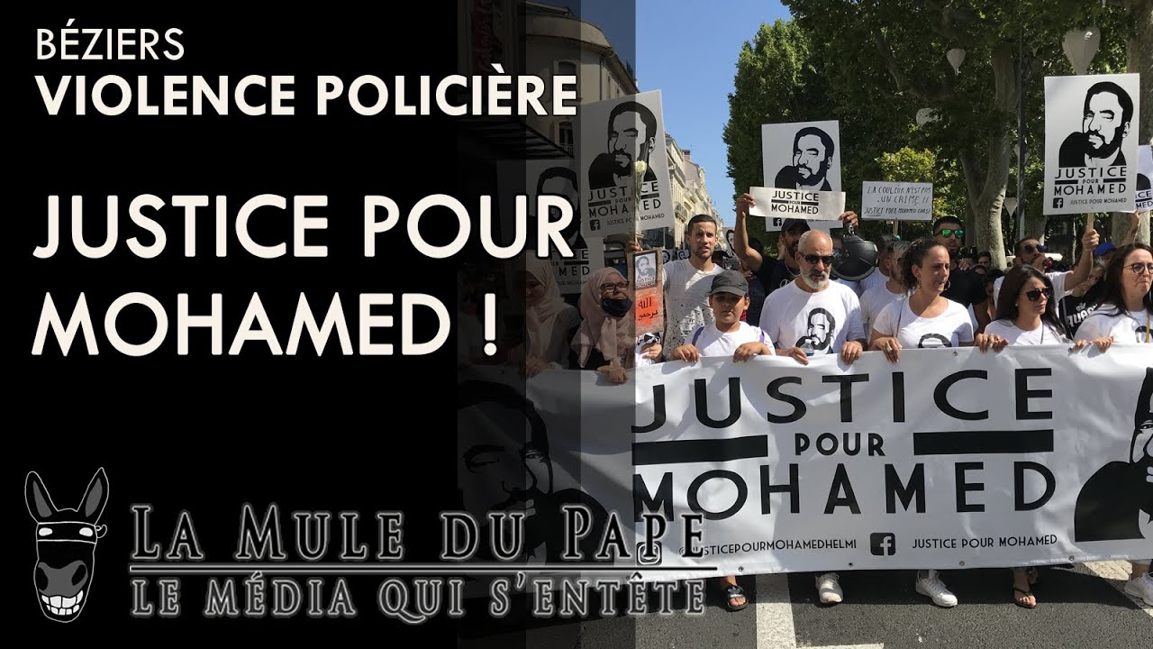 "Justice pour Mohamed !" - Marche blanche en mémoire de Mohamed Gabsi