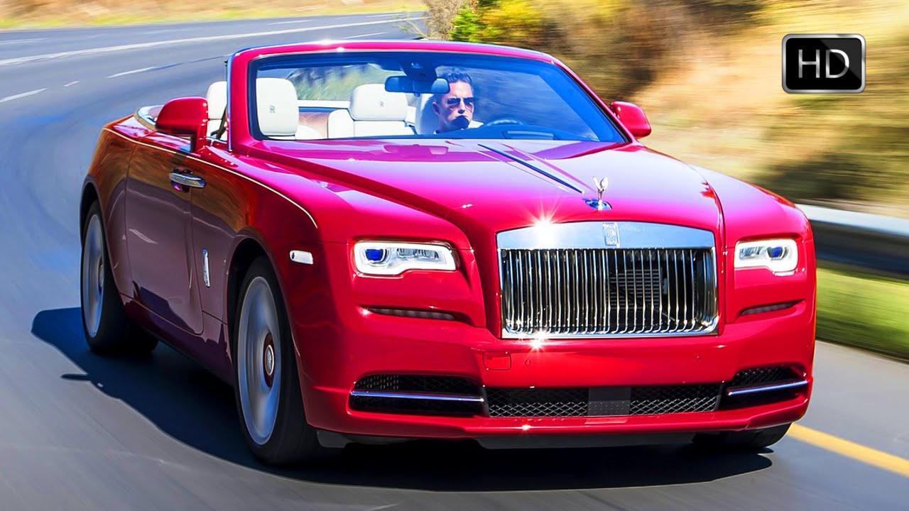 2016 Rolls Royce Dawn Convertible Ensign Red Exterior Interior Road Drive Hd