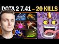Lion Dota 2 7.41 with 20 Kills and Harpoon - Dota 7.41