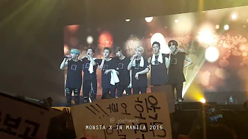 161127 Amen + Ending - MONSTA X FAN MEETING IN MANILA (몬스타엑스 마닐라 팬미팅)