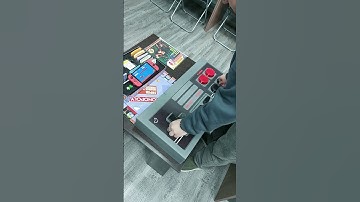 A monstrous handcrafted NES-style controller.