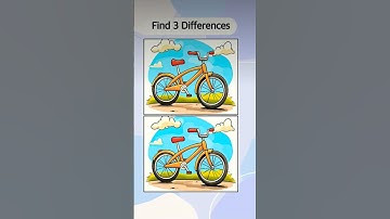 can you find 3 different #findthedifference #brainteaser #quiz #puzzle