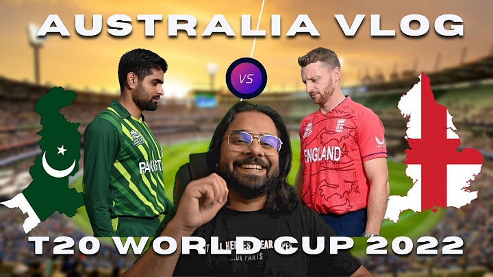 Pakistan England Final Cricket Match | Melbourne Australia Vlog | T20 World Cup 2022