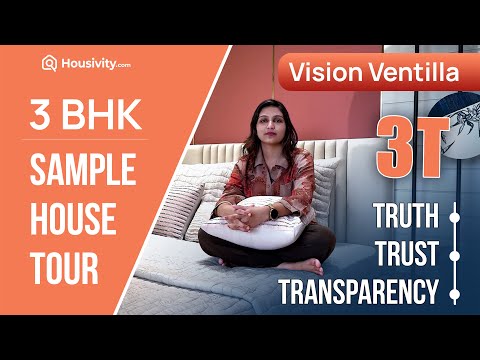 Vision Ventilla Home Tour | Discover Luxurious 3BHK Living in Kudasan, Gandhinagar