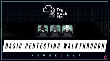 Ethical Hacking Series Tamil | Tryhackme Basic Pentesting Lab Walkthrough in Tamil | Arunkumar