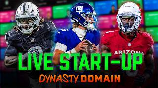 LIVE Real $ Dynasty Start Up Draft