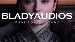 rude boy - rihanna edit audio