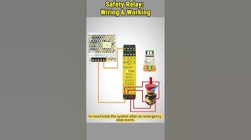 Safety Relay: How it Works & Basic Wiring #howto #relay #electrical