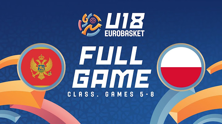 Class. Games 5-8: Montenegro v Poland | Full Basketball Game | FIBA U18 Women's EuroBasket 2025