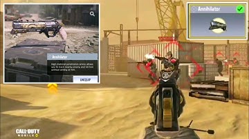 New One Shot Tracker Operator Skill! Annihilator Gameplay! Call Of Duty Mobile Season 6!
