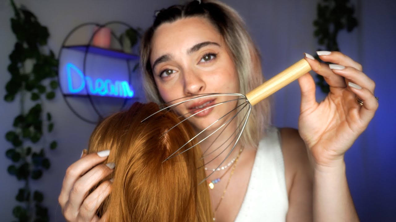 TI MASSAGGIO LA TESTA PER FARTI ADDORMENTARE IMMEDIATAMENTE.. ASMR
