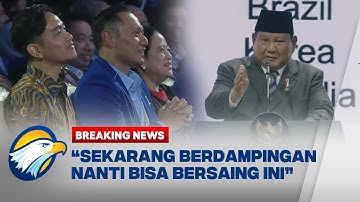 BREAKING NEWS - Prabowo Singgung Potensi Gibran, AHY, dan Puan Bersaing di Pemilu Mendatang