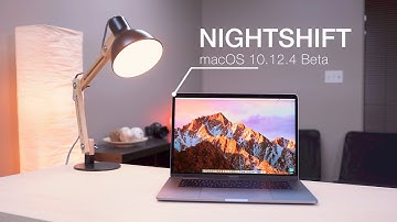 First look: Night Shift for Mac