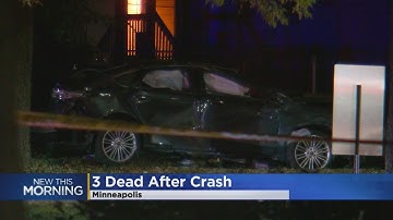 3 Dead After Carjacking Suspects Flee Police, Crash In North Minneapolis