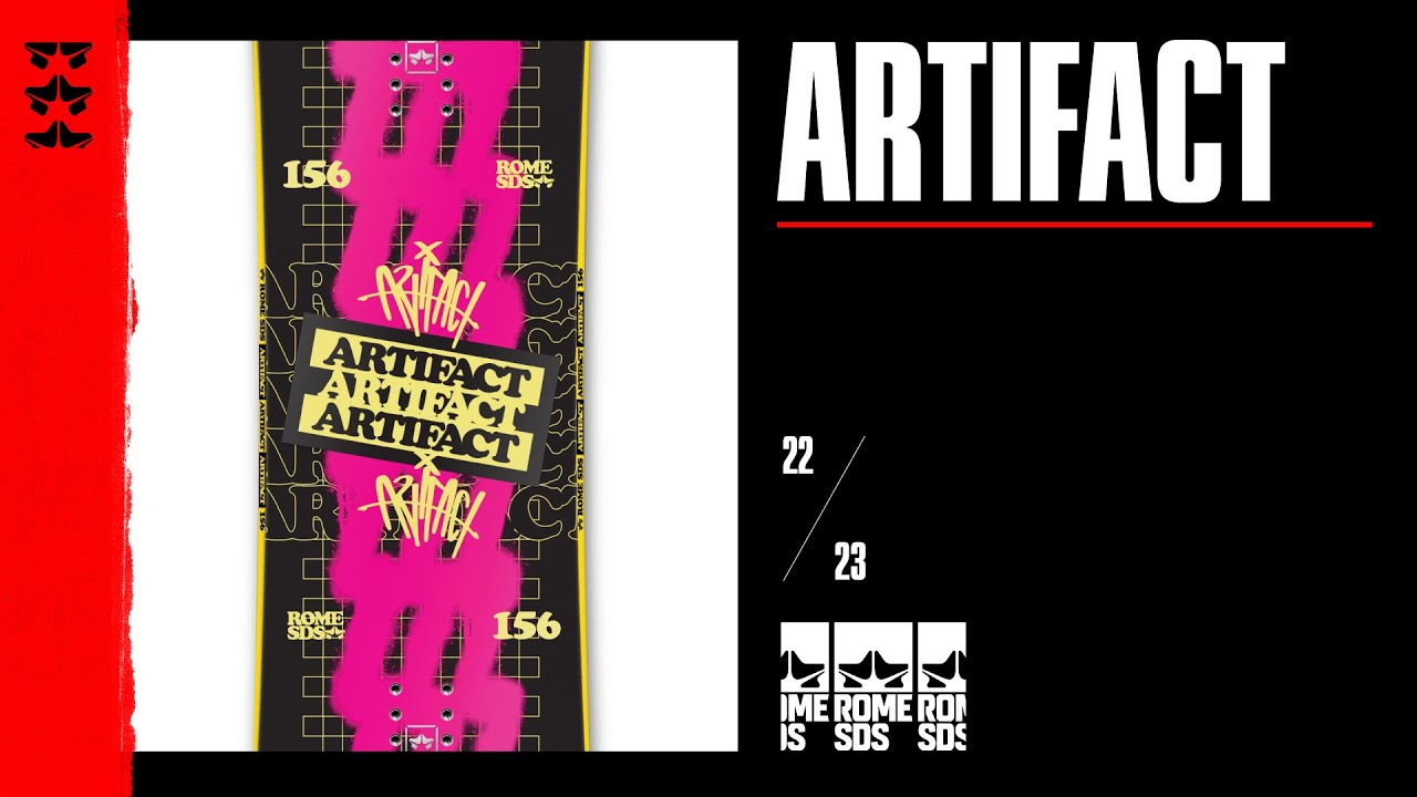 2023 Rome Artifact Snowboard - YouTube