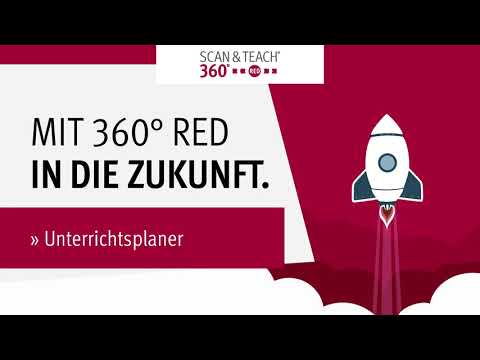 Unterrichtsplaner - Tutorial SCAN & TEACH 360° RED