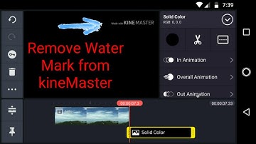 How to Remove Watermark from KineMaster for Free Permanently 2018