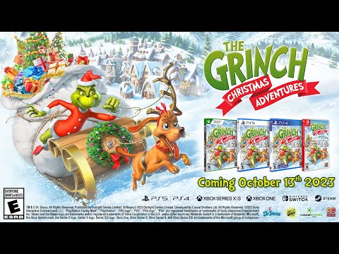 The Grinch: Christmas Adventures | Gameplay Trailer | US | ESRB