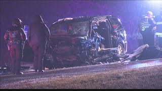 Update: Four injured in crash on State Road 57 in Vanderburgh County