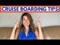 10 CRUISING BOARDING AND EMBARKATION DAY TIPS