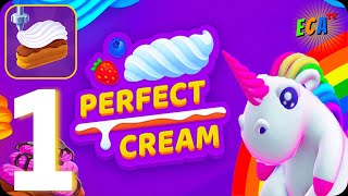⭐Perfect Cream: Dessert Games⭐ Walkthrough Gameplay Part 1 Master The Chef (Android-iOS) screenshot 4