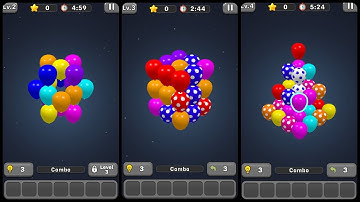 Balloon Master: 3D Match Games Mobile Game | Gameplay Android