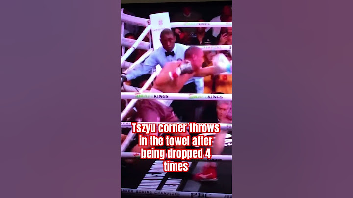Tim Tszyu TKO  towel thrown after TSZYU was dropped 4 xs by Bakram #boxing #tszyu #bakram#fypシ゚