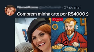 A mulher que cobrou R$4000 por uma arte IA