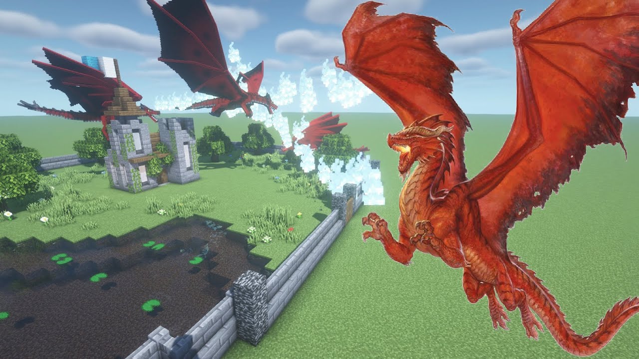How To Make a Dragon Farm in Minecraft PE