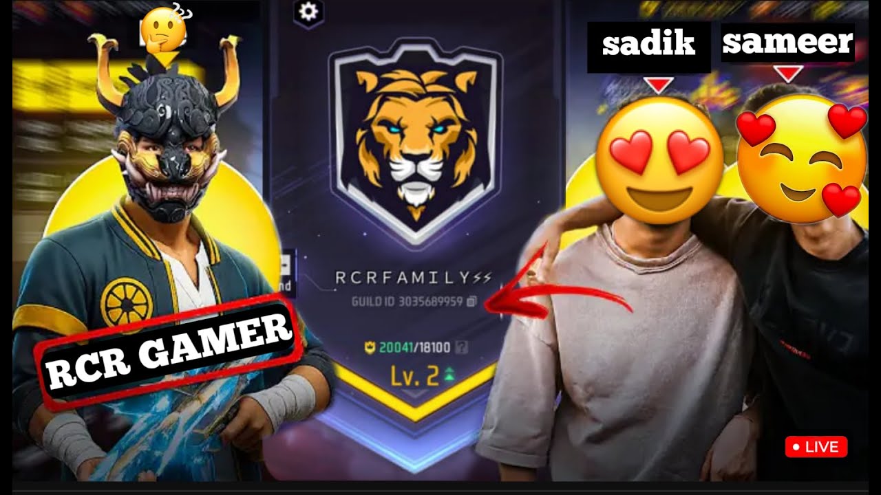 FREE FIRE LIVE GUILD TEST 🤯🚀 AND 4 VS 4 COSTUM CHALLENGE 🔊🖥️